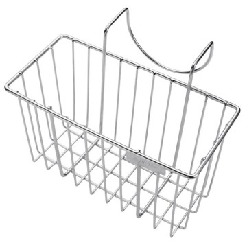 Stainless Steel Sink Caddy: Organizer, Soap Dish & Drain Rack