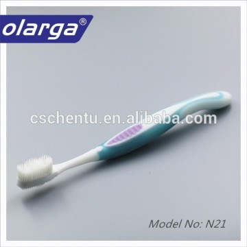 Premium quality attractive design nano bristle toothbrush