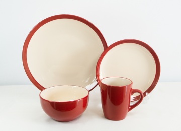 two-tone glazed stonewre