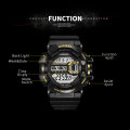 SMAEL Heren Militaire Sport Countdown Horloges Heren LED