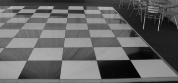 Wedding Decoration Black Dance Floor (TF-WDBDF)