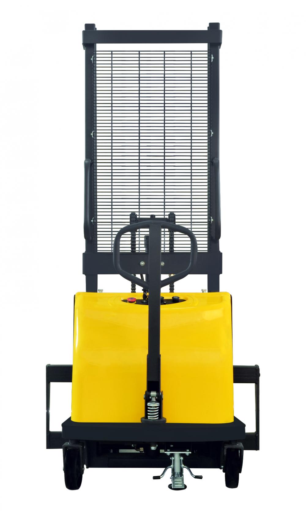 Semi Electric Straddle Stacker