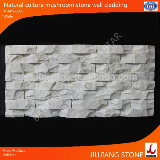 Natural glued culture mushroom stone wall cladding