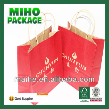 promotional paper carrier bag