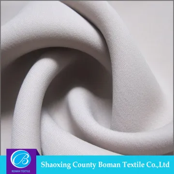 Fabric textile supplier High quality Super Dyed korean chiffon fabric