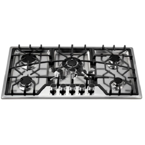 Built-in 5 Burners Natural Gas Stove