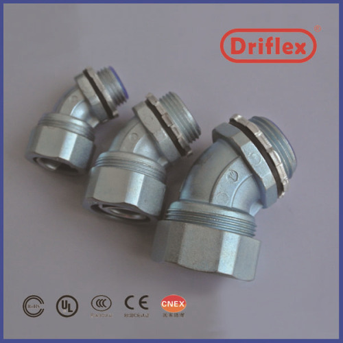 Driflex Produce Zinc Alloyed Connector 45 Degree Angle