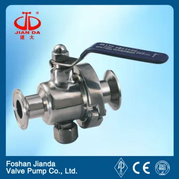 sanitary clamp ball valve