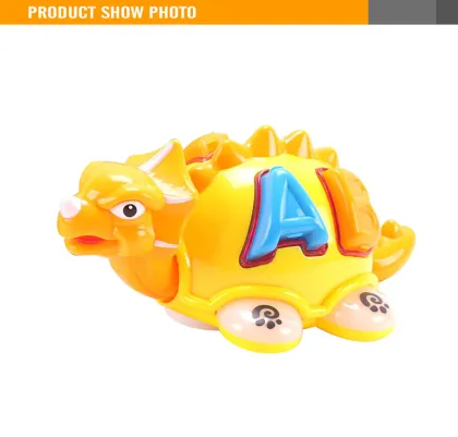 Ideas Cartoon B/O Block Dinosaur For Kids