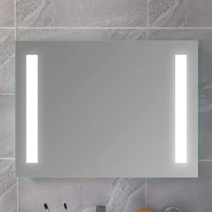 Smart round bath mirrors Lighting With Demister Vanity