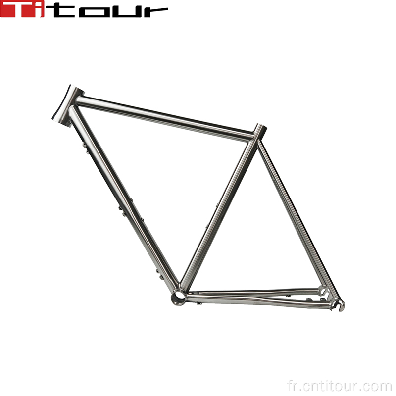 Titanium Road Bike Cadre Disc freins