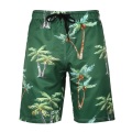 Printed beach pants with pockets