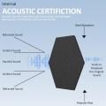 Acoustic Panel Hexagon Decorative push pin wholesale hexagon acoustic pin board Supplier