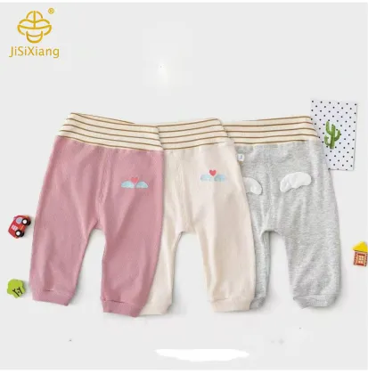 Cute cartoon print baby casual pants
