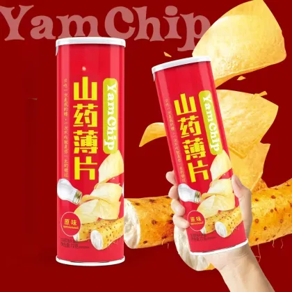 Bucket of potato chips