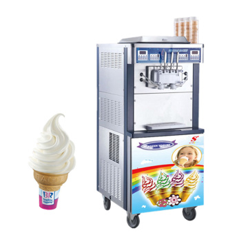 Three-color Machine Soft Serve Ice Cream Making Machines