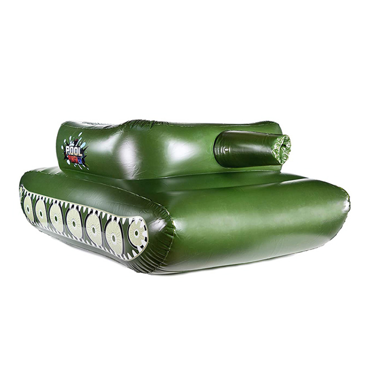 Pool punisher inflatable tank with Squirt Gun floaties