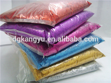2016 new product christmas polyester bulk glitter 1 kg for holidays party mask