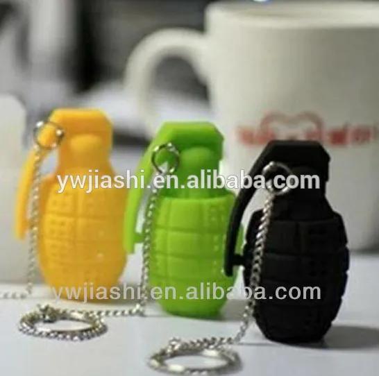 Tea strainer ,Smart Grenades silicone tea strainer