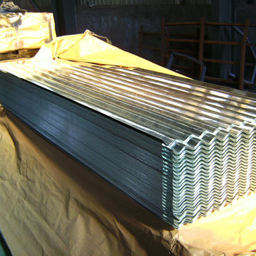 SGCC/SGCH Galvanized Corrugated Steel Sheets, Zinc-coated with 60 to 150g