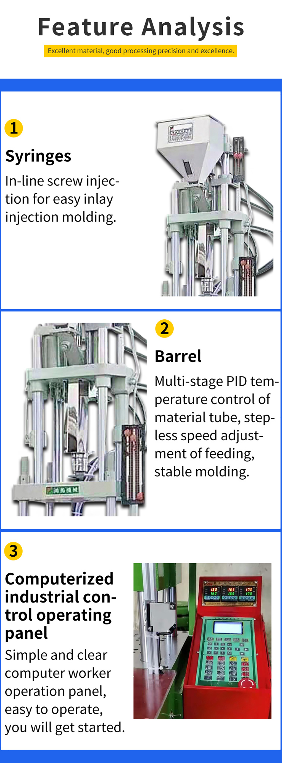 injection molding machine