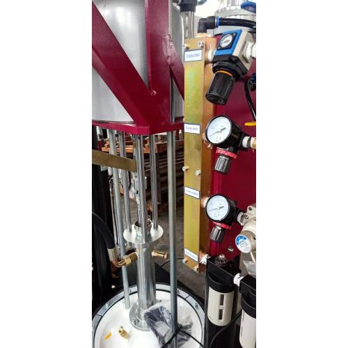 Extruder penyegelan kaca