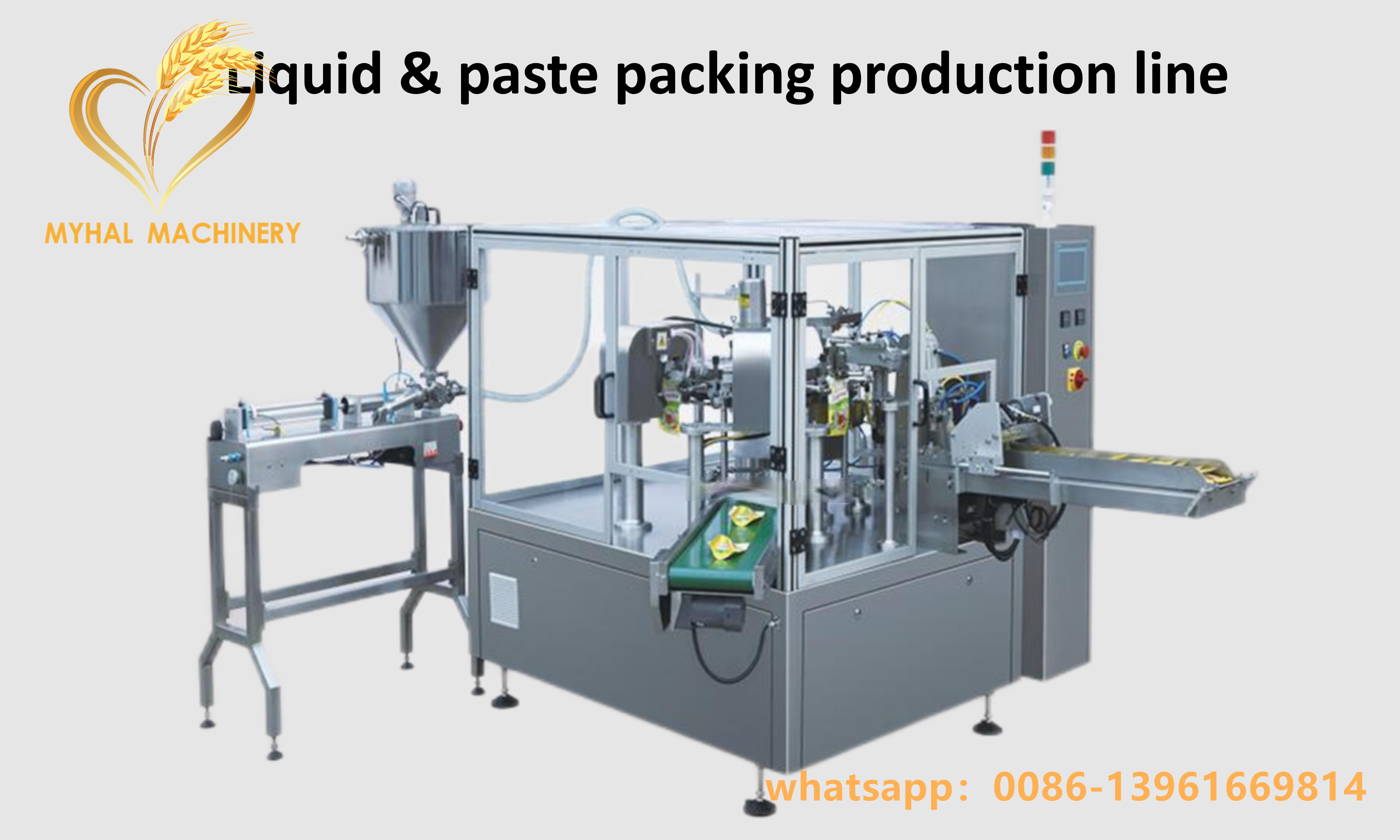 Automatic packing machine powder premade pouch filling machine