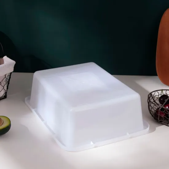 Food box with lid storage box