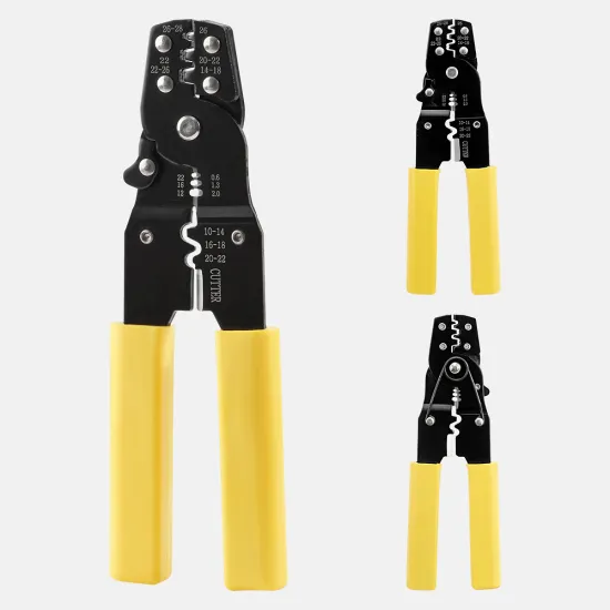 Multi-Functional Wire Stripper, Cutter, and Crimper Tool