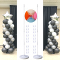 MEIDDING Happy Birthday Party Balloon Column Stand With Base and Pole For Wedding Party Latex Ballons Holder Arch Supplies