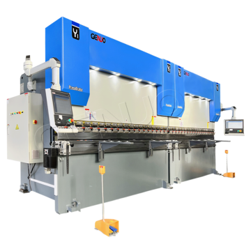 GENUO Brand Semi-Automatic Press Brake with Advanced CNC Controllers for Hydraulic Bending