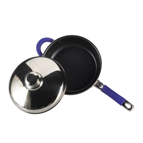 stainless steel Cookware Set, Including NonStick Frying Pan