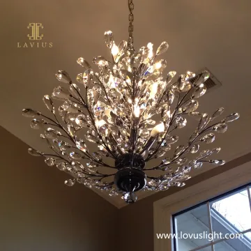 Custom Villa Chandeliers Vintage Forest Style Chandeliers Decorative Ceiling Chandeliers