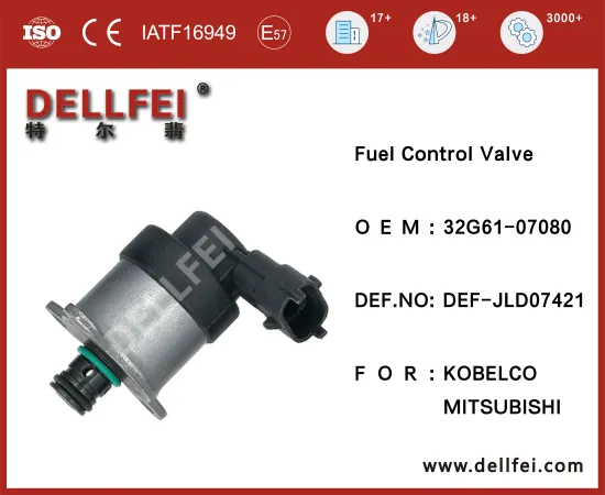 32G61-07080 Fuel Metering Valve Rail Fuel Pump Pressure Regulator Control Solenoid Valve