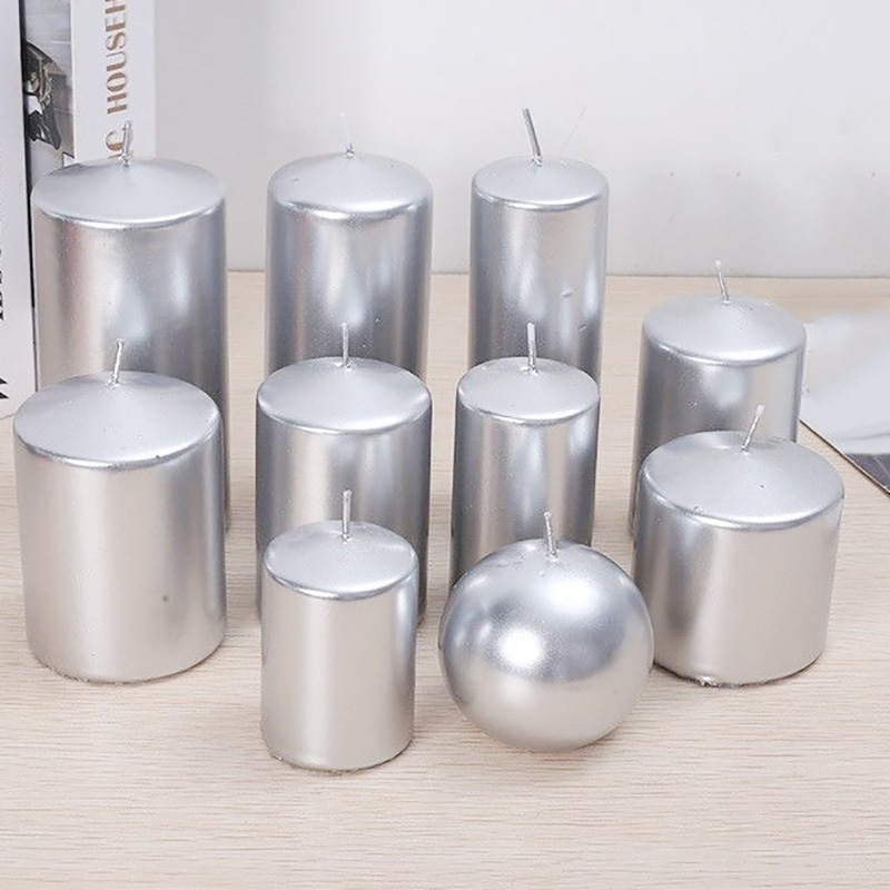 Індывідуальны дызайн Друк для белага слупа свечка Каляд