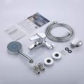 New style brass china sanitary ware shower faucet set wholesale bathtub mixer with shower head