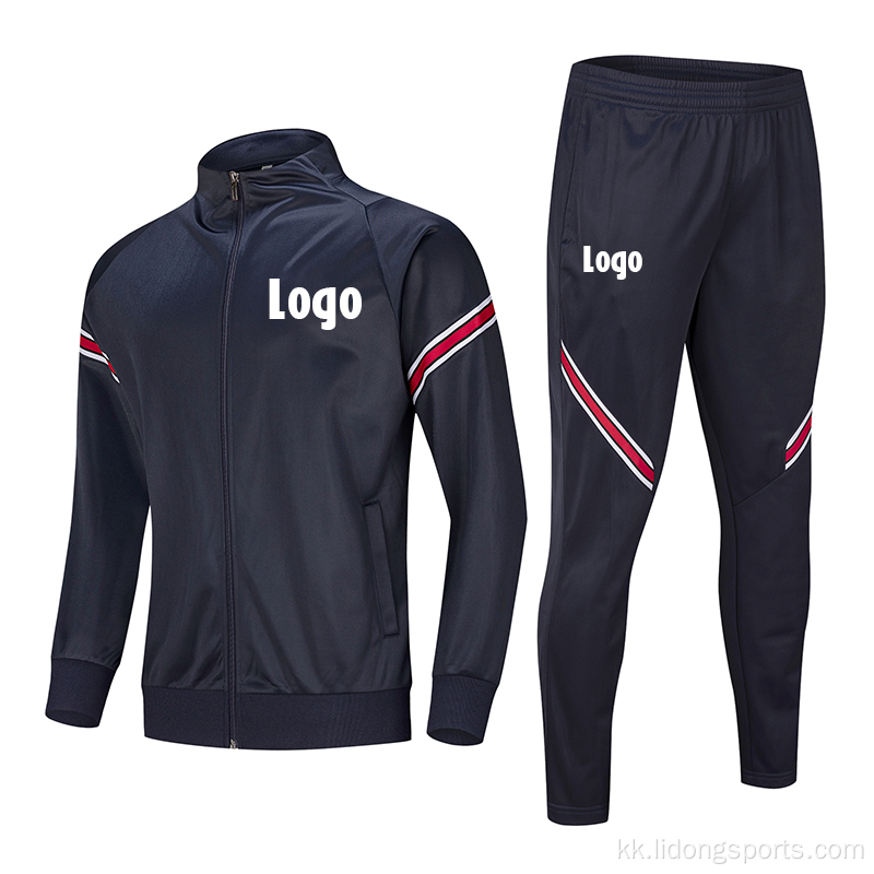 Арзан Толық Ziper Sopcer Tracksuits көтерме сауда