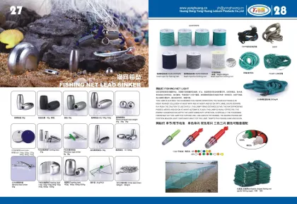 fishing gear Longer lead weight net lead weight fishing net lead sinker