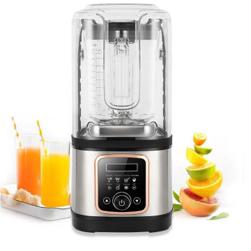 2024 ใหม่ 2L 1200W Industrial Silent Blender พร้อมฝาครอบกันเสียง