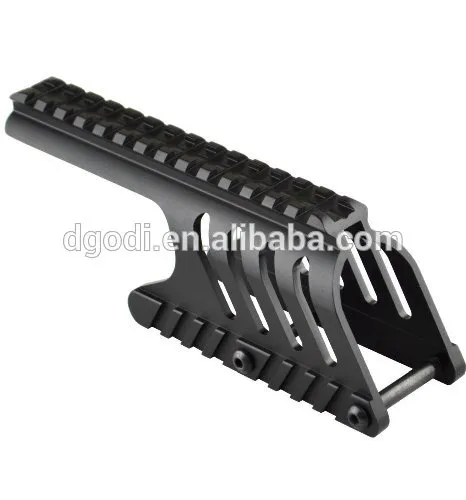 custom made black anodized aluminum laser scope mount