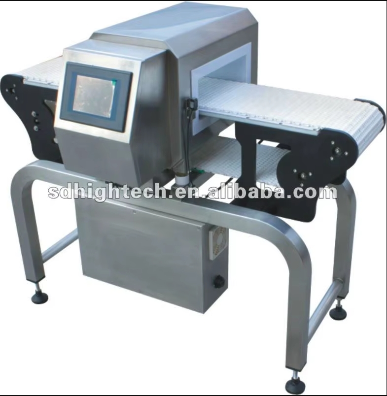 checked food products metal detector