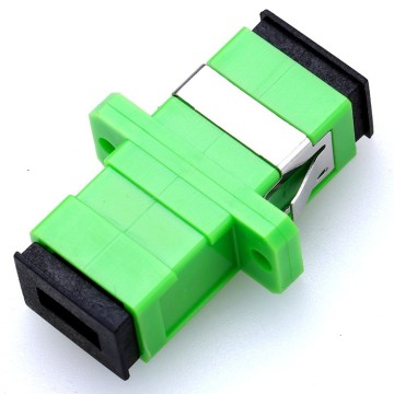 SC Male to LC Adapter and SC APC Simplex Fiber Flange Coupler