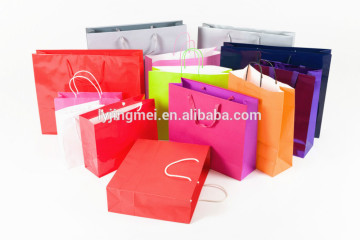 cheap custom various shaped paper shopping bag