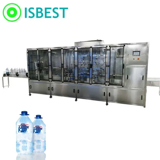 Isbest 5 Liter Drinking Water Bottling Plant Line - Pure Water Filling Machine