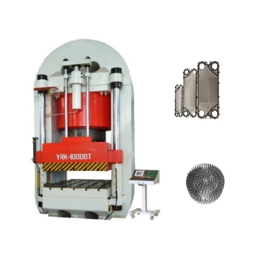 Heavy steel door embossing hydraulic press machine