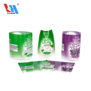 Label lengan mengecut PVC tersuai untuk botol aromatik