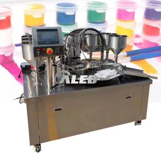High-Quality Paint Filling Machines for Acrylic, Watercolor Pigments, and Propylene Pigments