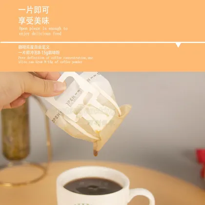 Ear Hanging Instant Drip Coffee Bags