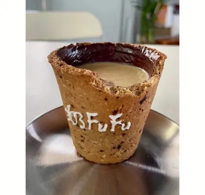 Oatmeal cookie coffee mug