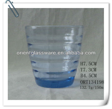 150ML Blue glass drinking cup